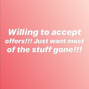 Please make offers!!